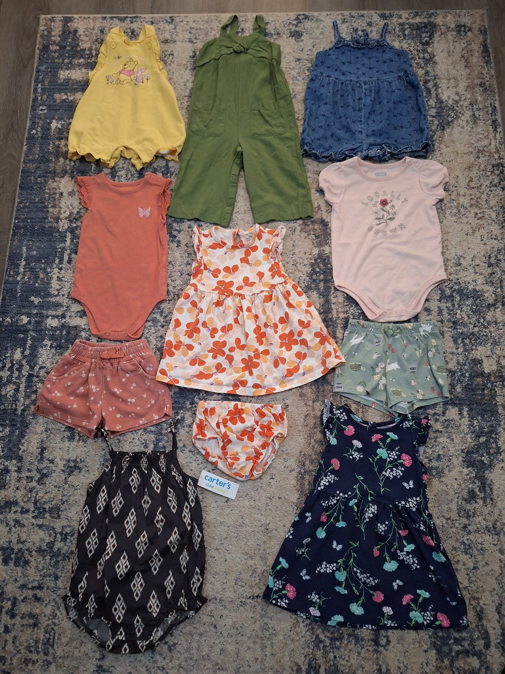 Bundle Of Baby Girl Summer Clothes Size 18 Months